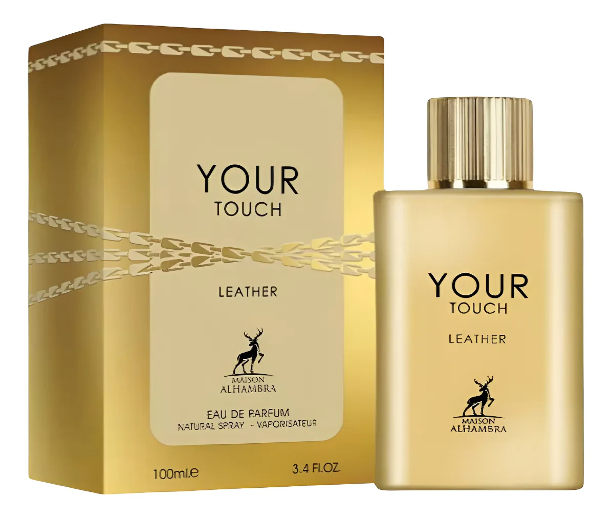 Maison Alhambra - YOUR TOUCH LEATHER EDP MASC 100ML